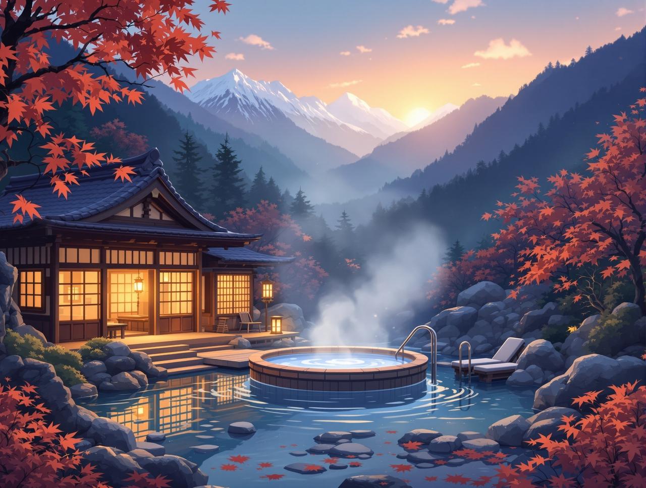 漫剧在线观看全集 - 温泉旅店 - 山间疗愈物语