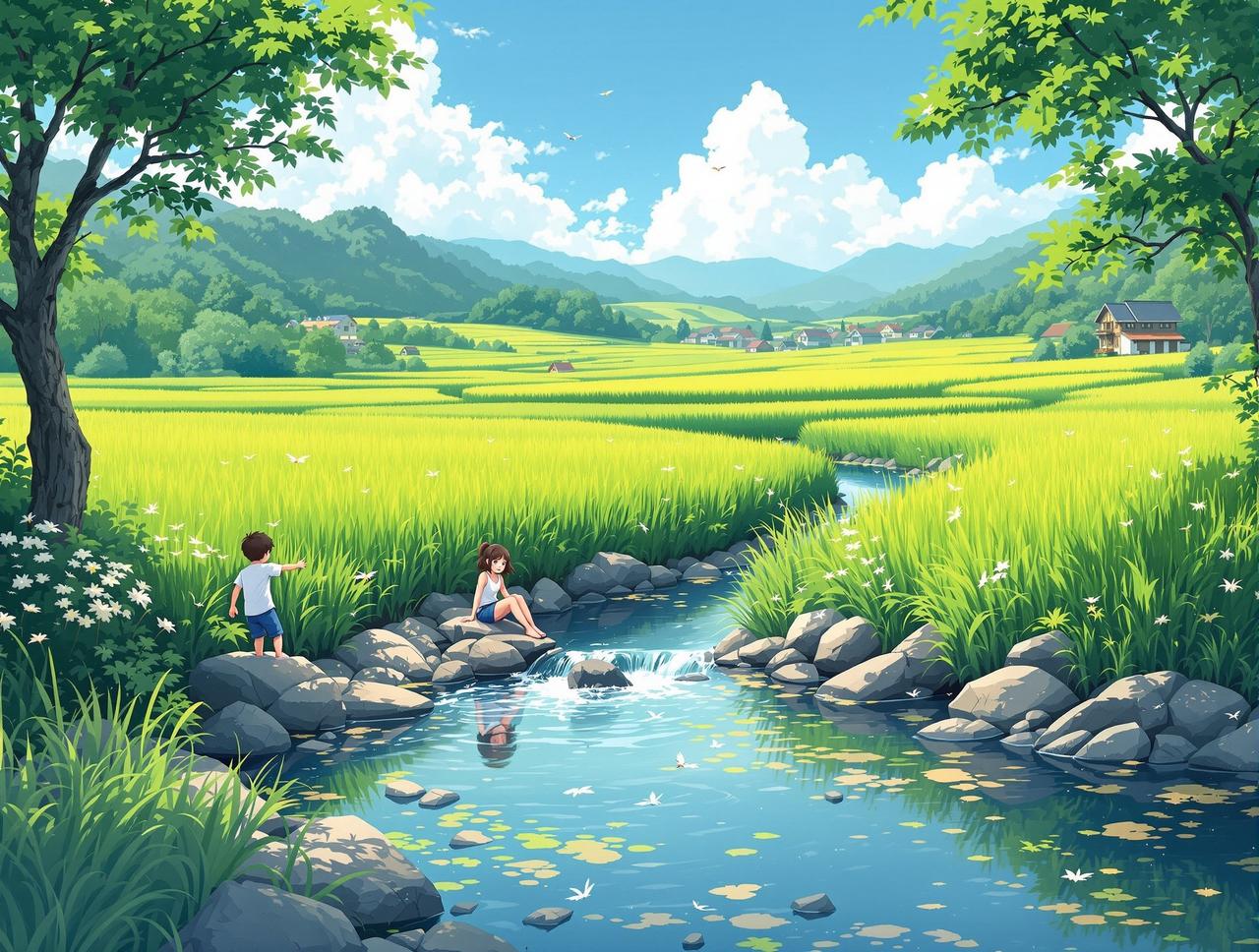 漫剧在线观看全集 - 蝉鸣之时 - 夏日乡村成长记